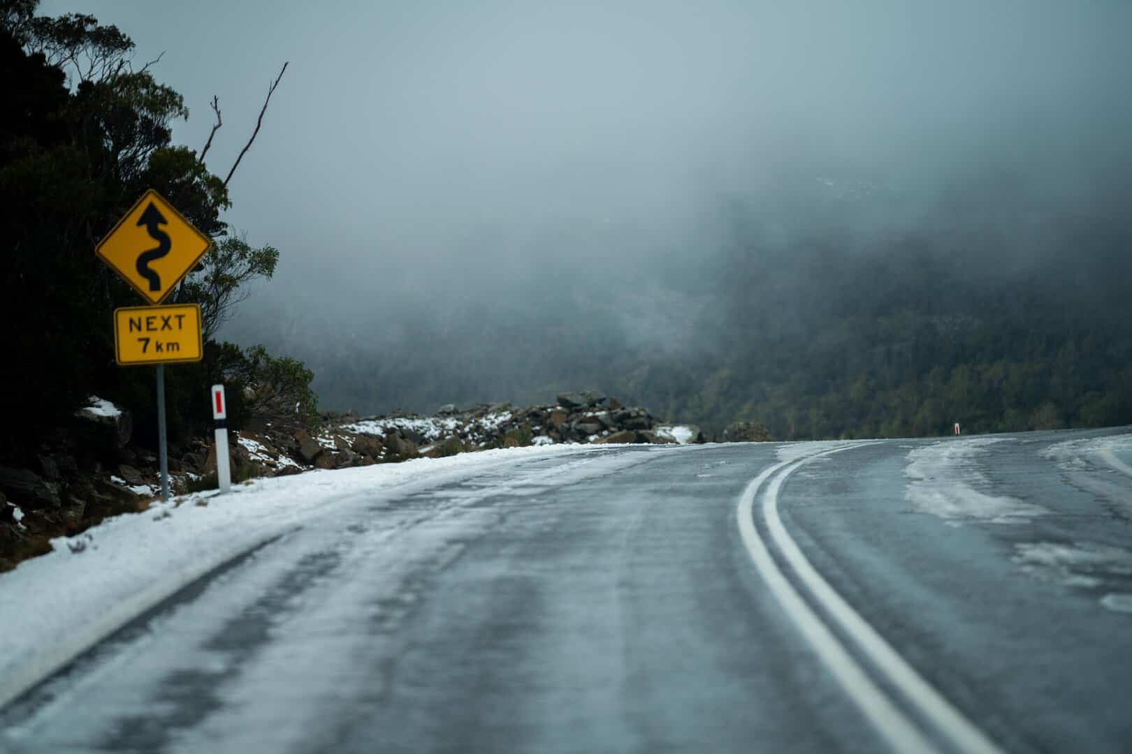 ghiaccio inverno australia ondata di freddo