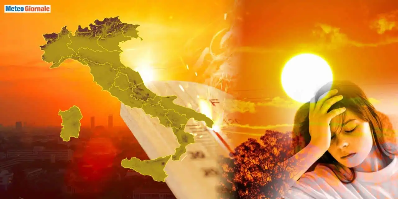 Il caldo si soffrirà in città