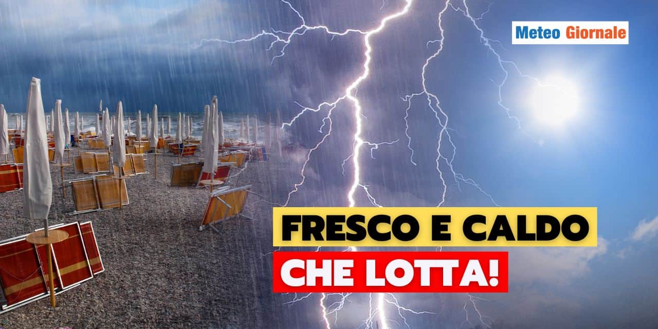 Meteo: vortice fresco all'attacco la prossima settimana, chi vincerà?