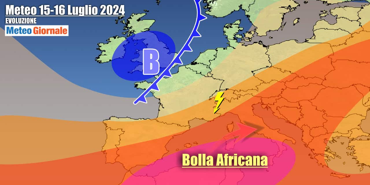 Meteo Italia: strapotere dell’anticiclone africano, vediamo quanto durerà