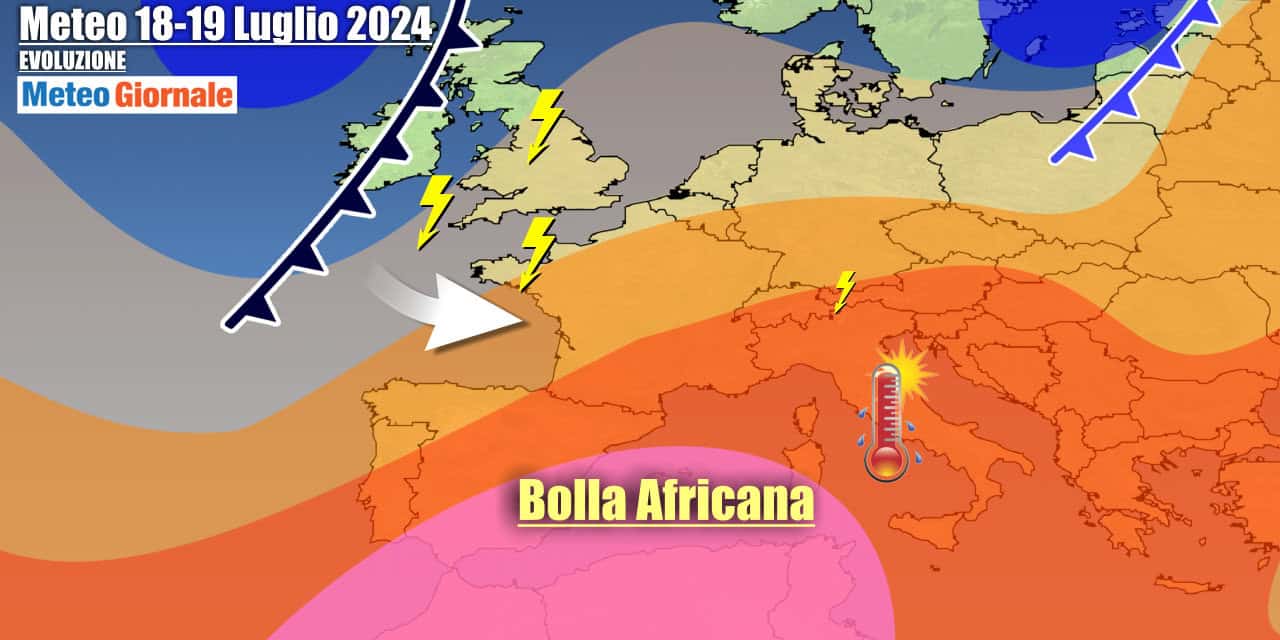 Meteo Italia: caldo africano e notti tropicali, ma dal weekend prime novità