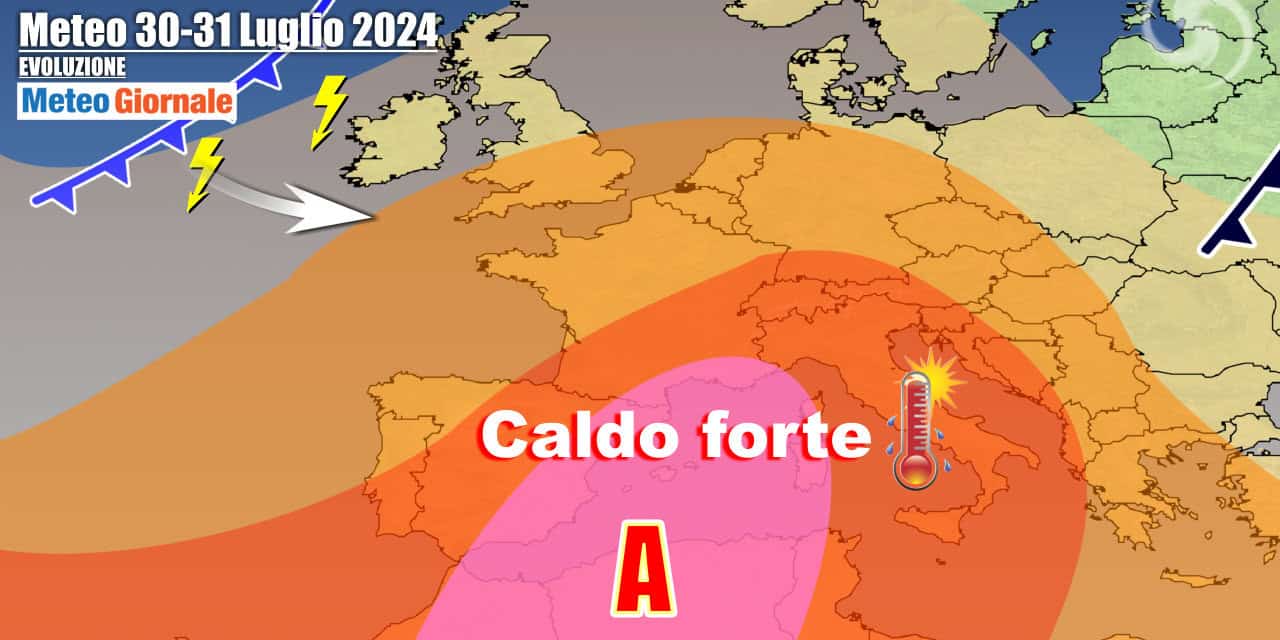 Meteo Italia: in settimana caldo più forte, ma arrivano temporali