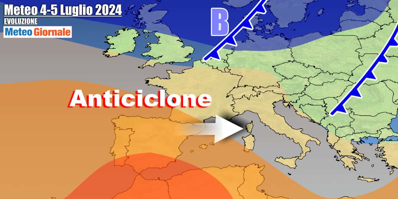 Meteo Italia: gran fresco e temporali sino a mercoledì, poi di nuovo Estate