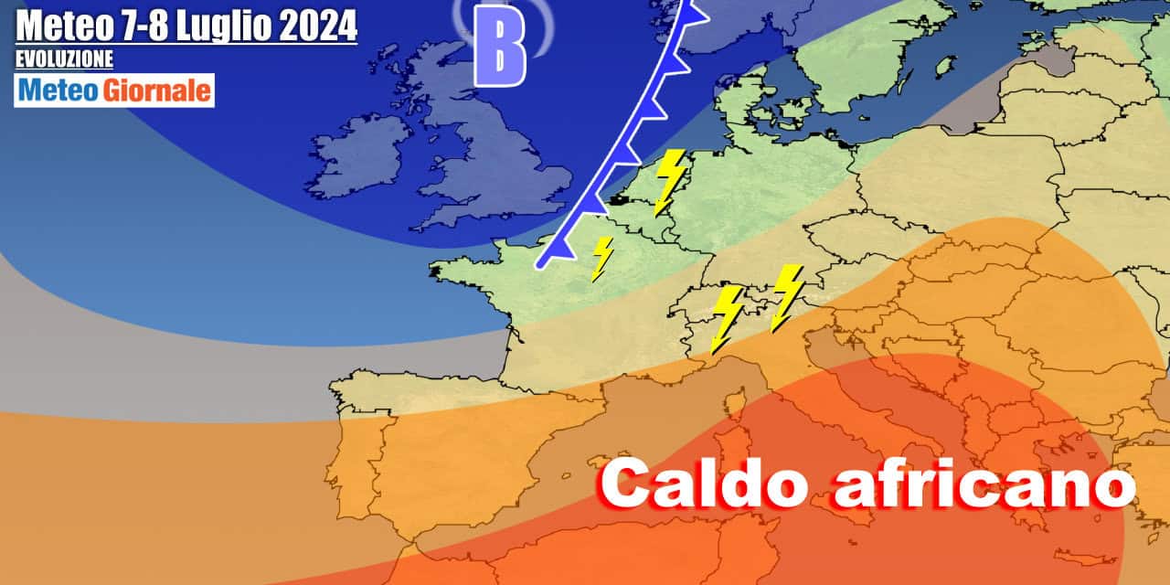 Meteo Italia: weekend tra caldo e forti temporali, poi settimana rovente