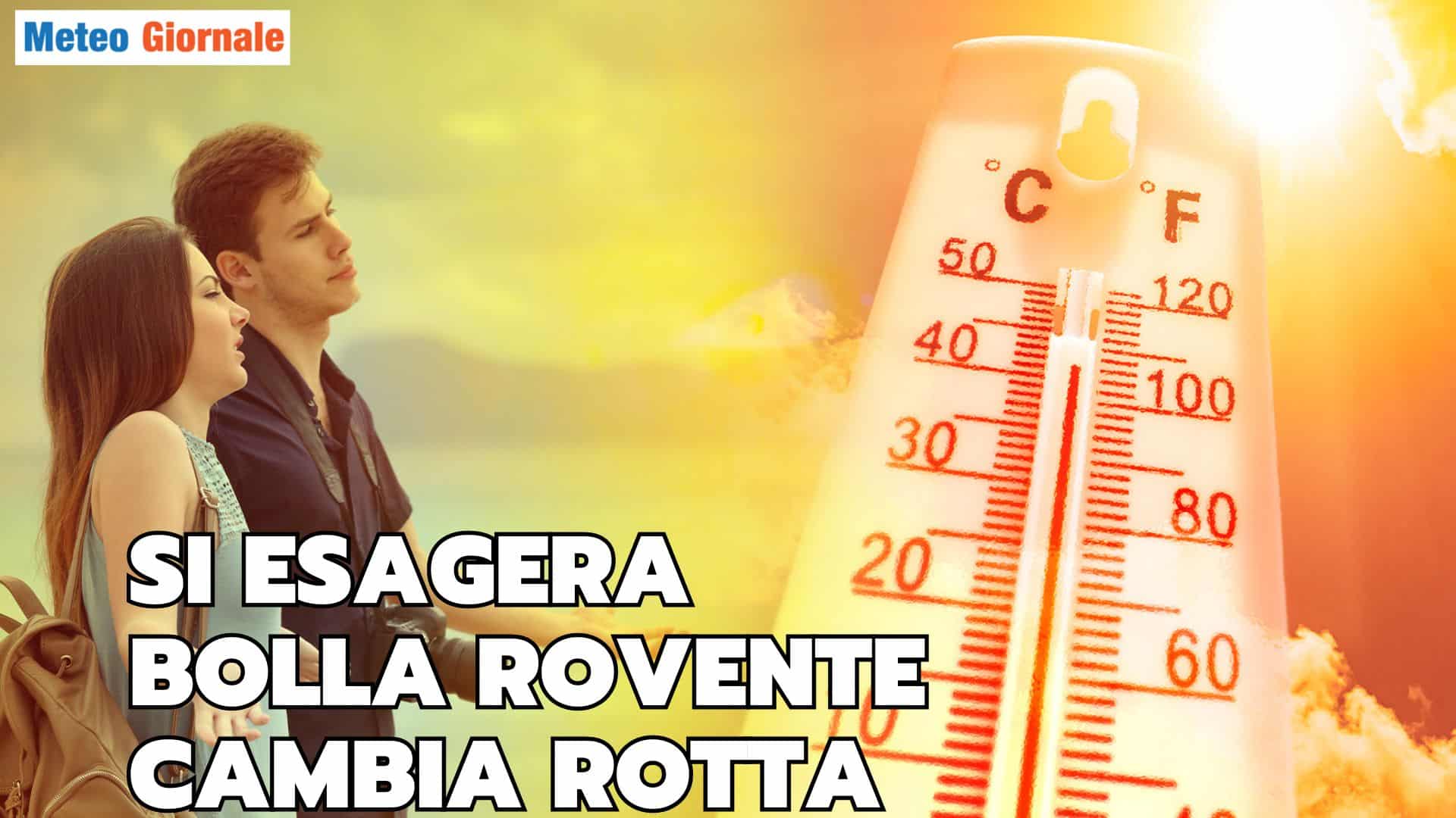 Meteo, pericolosa variazione dell’asse della bolla calda africana. Ci riguarda