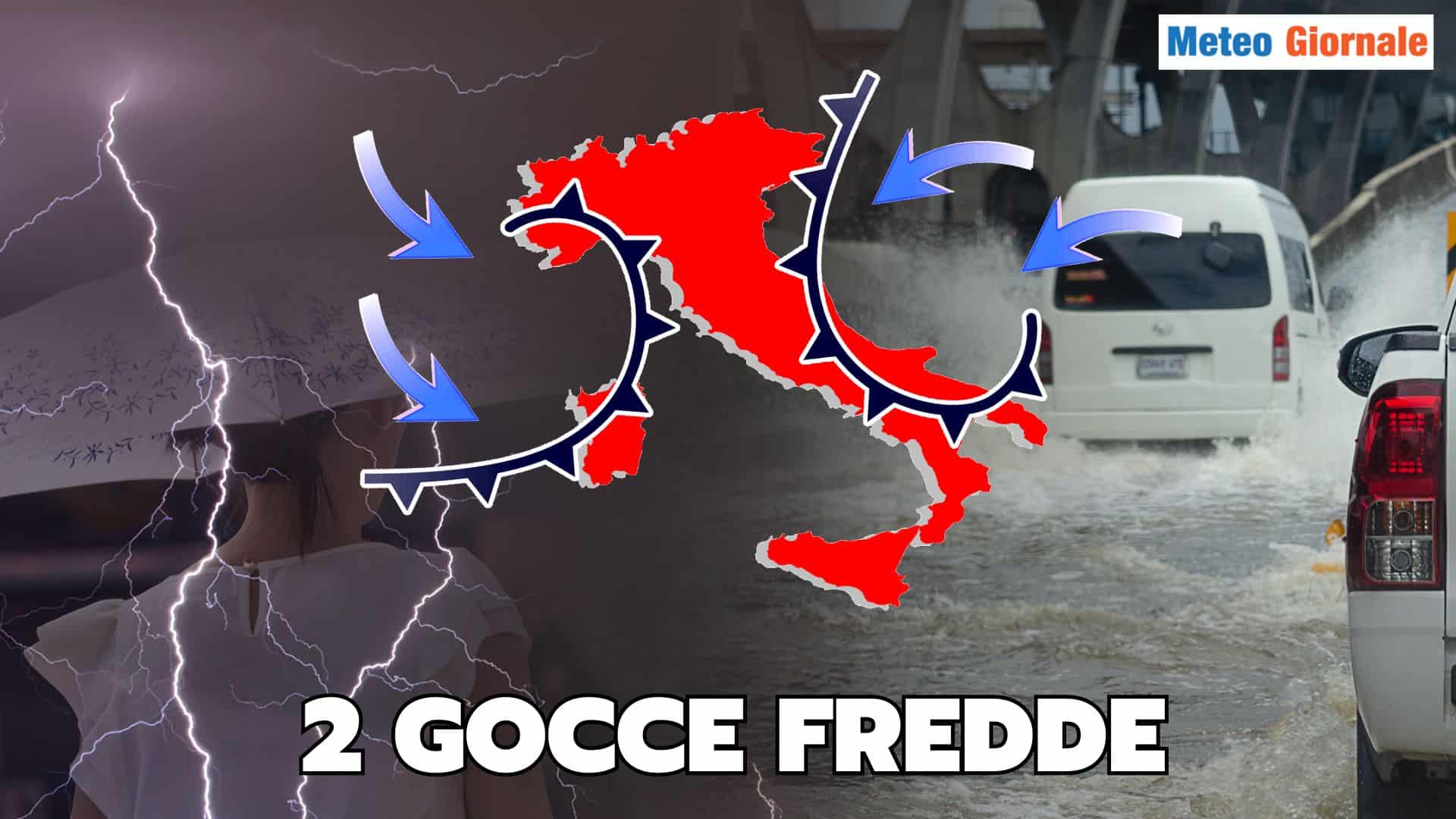 Meteo, troppo inusuale: doppia Goccia d’Aria fredda in una settimana! Poi il Mostro. MAPPE