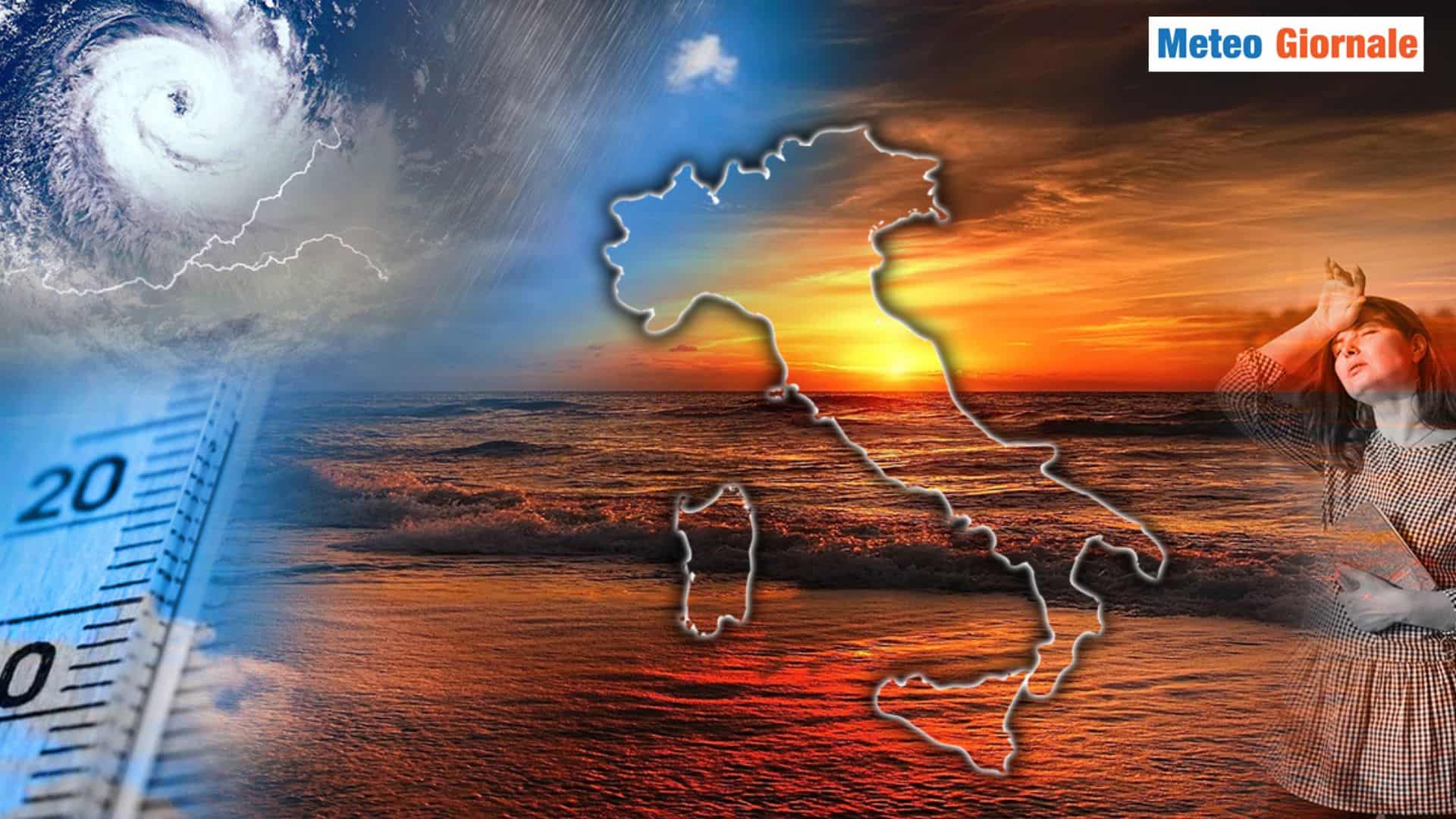 Meteo Italia: BRUSCO calo della TEMPERATURA, ma con epilogo FOLLE