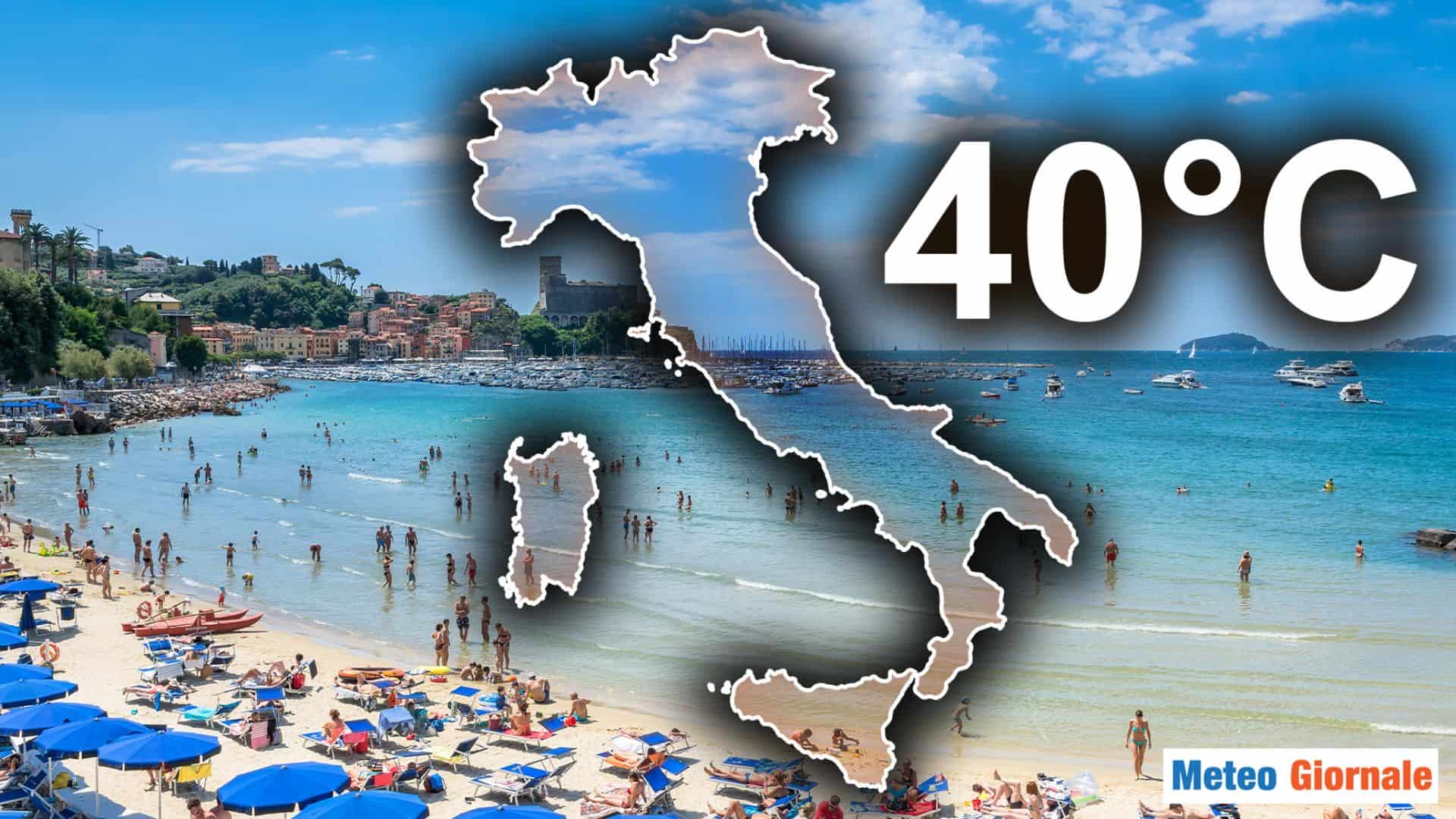 Meteo, entriamo nel tunnel di 50 giorni infuocati dal caldo d’Africa e l'Anticiclone tropicale