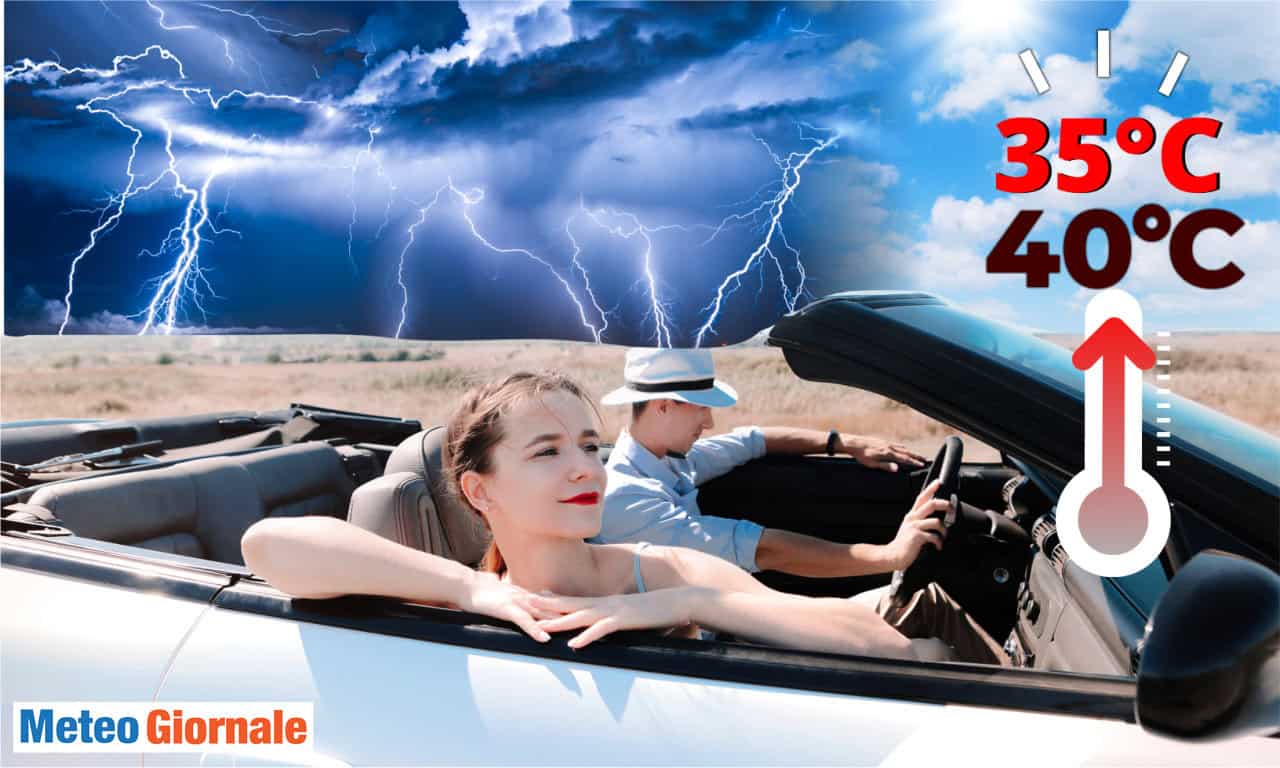 Meteo del WEEK-END: tantissimo SOLE, temperature FOLLI, ma anche TEMPORALI!