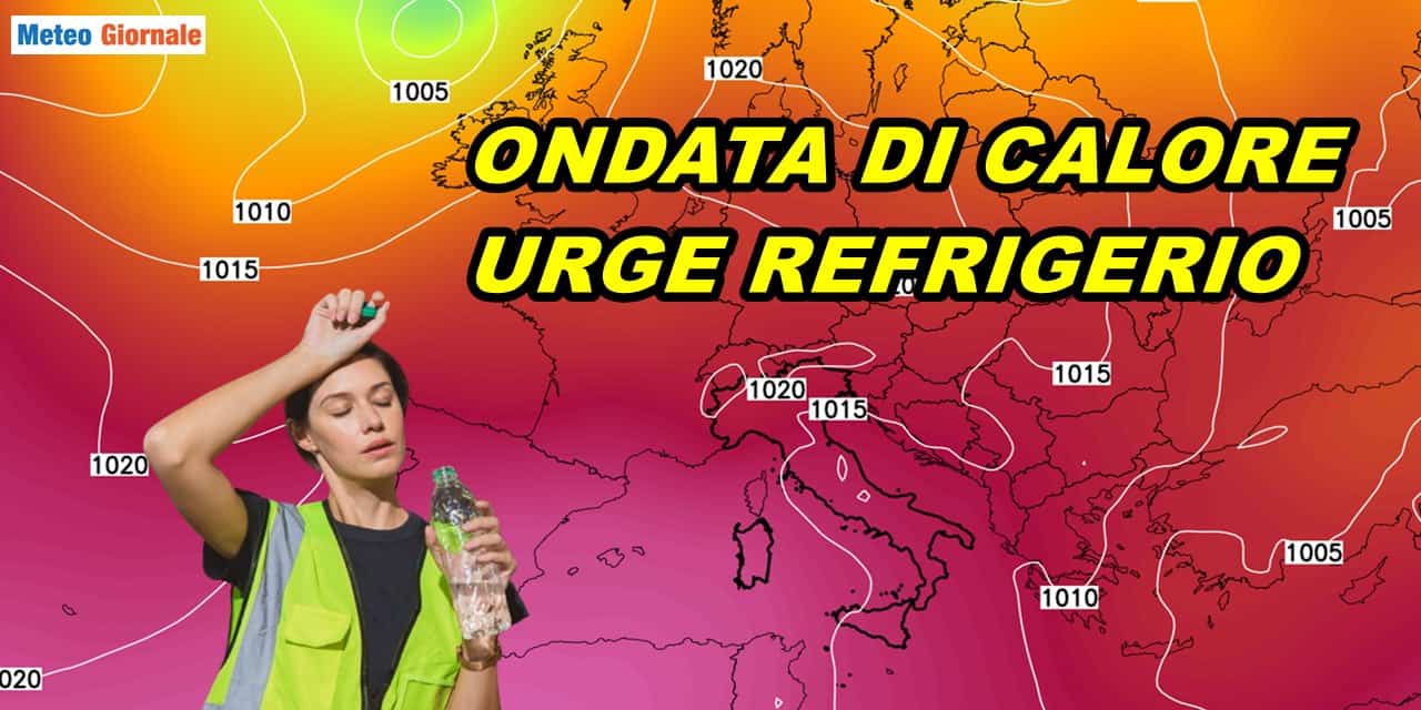 Ondata di calore non concede più tregua, si spera in un REFRIGERIO
