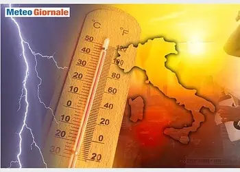 Caldo opprimente e primi temporali nel weekend