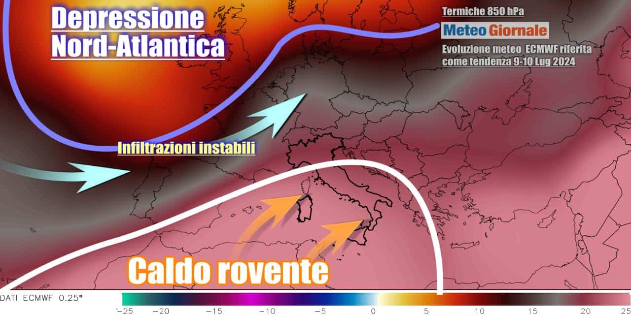 Meteo Luglio stravolto, ci attende un evento ormai inatteso
