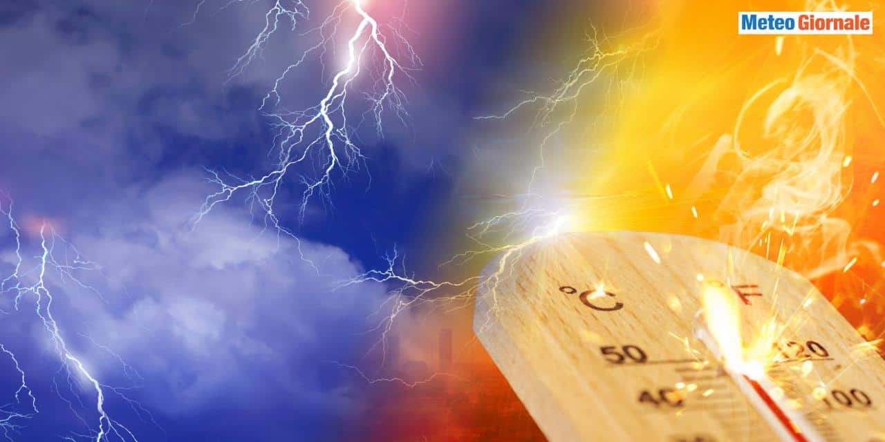 Meteo: attenzione a qualche forte temporale, ecco dove saranno probabili