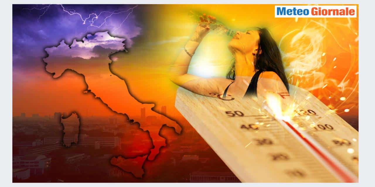 Meteo: CALDO per tutti, arriva l'ALITO ROVENTE africano e durerà a lungo