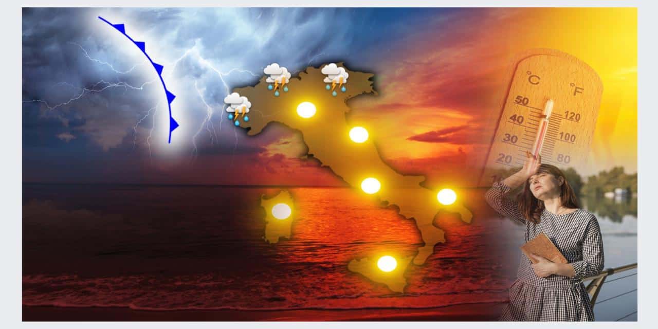 Meteo: di nuovo maltempo nel weekend, le aree più coinvolte