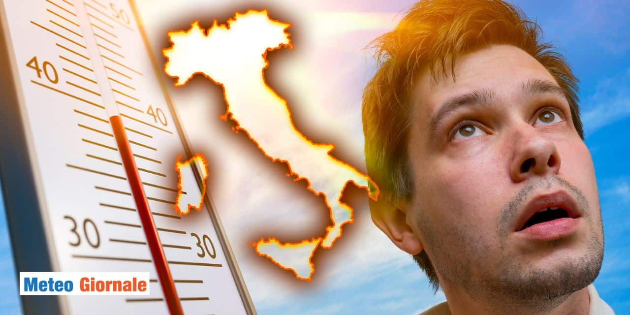 Meteo: caldo torrido estremo, 44°C la prossima settimana