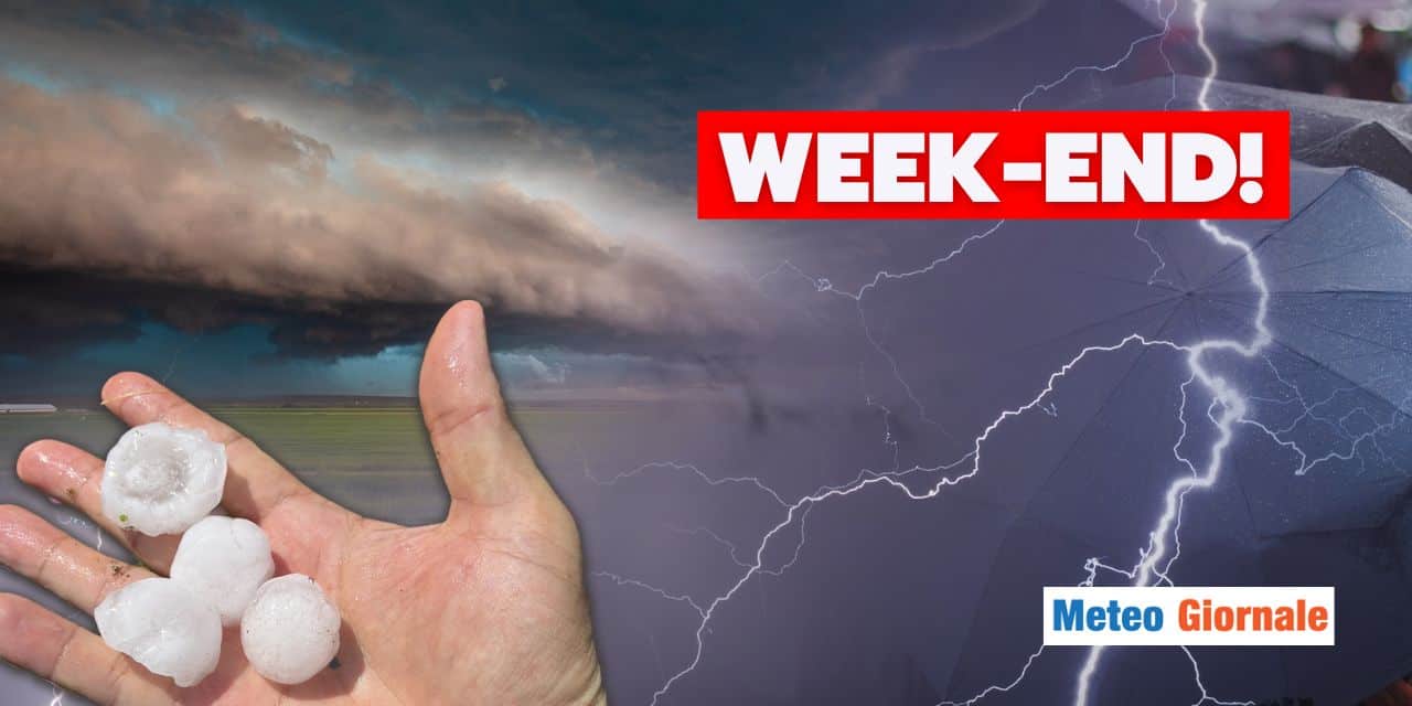 Meteo: fulmini, grandine, nubifragi lampo, week-end da incubo