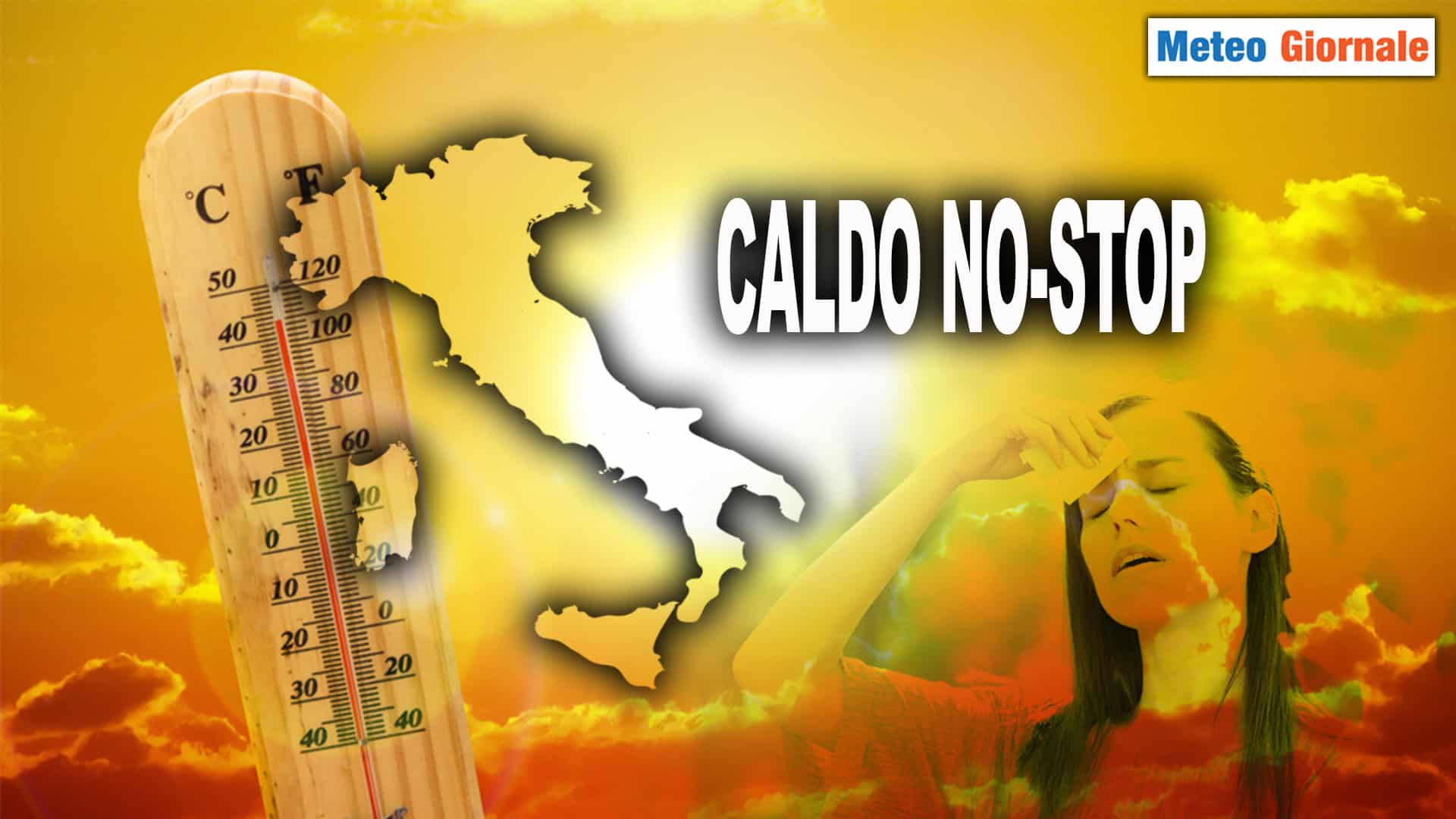 L’Italia nella morsa del Grande Caldo, breve pausa e poi nuovi picchi