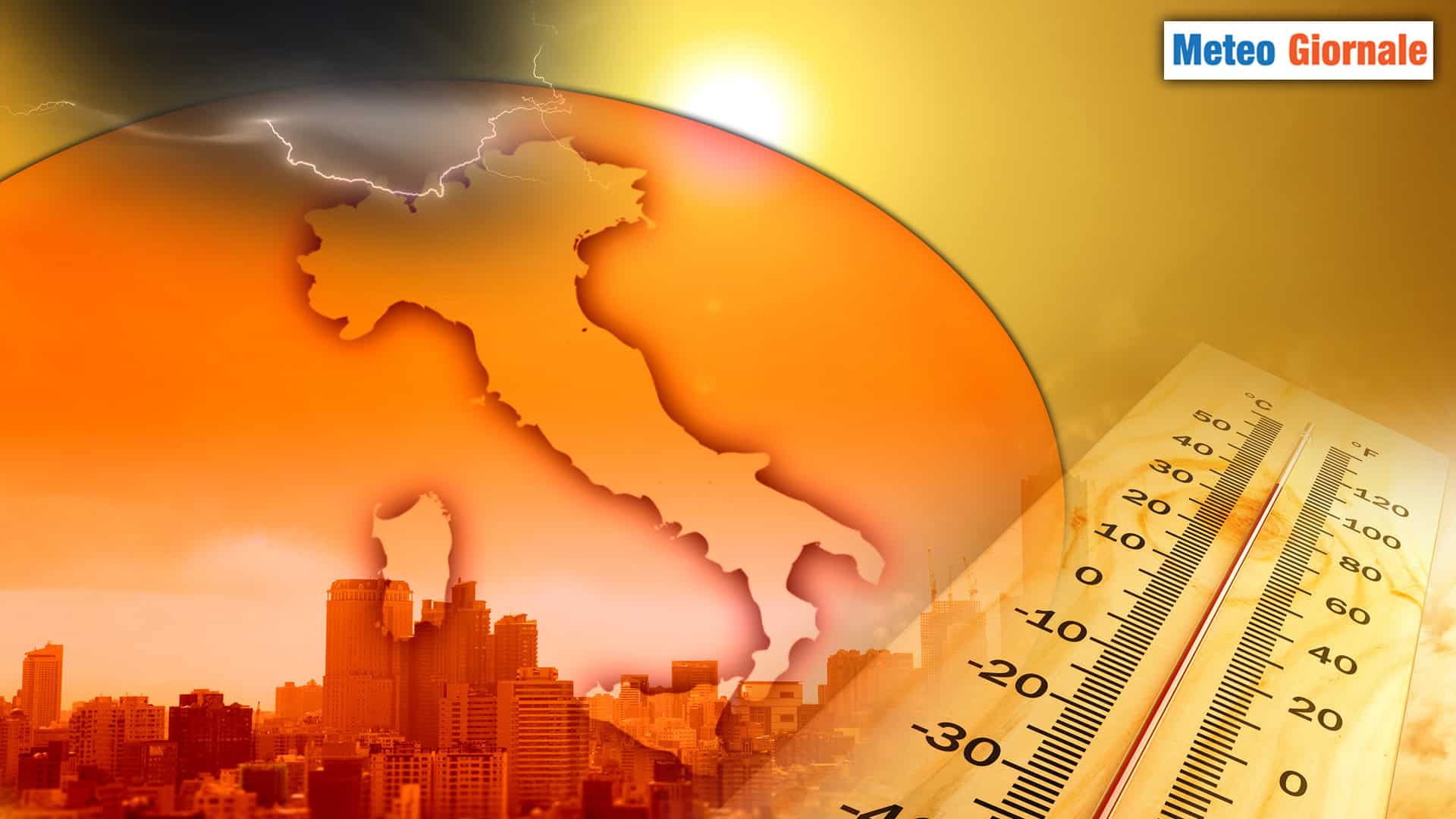Meteo: Tra Caldo in Aumento e Temporali di calore, la Settimana che verrà
