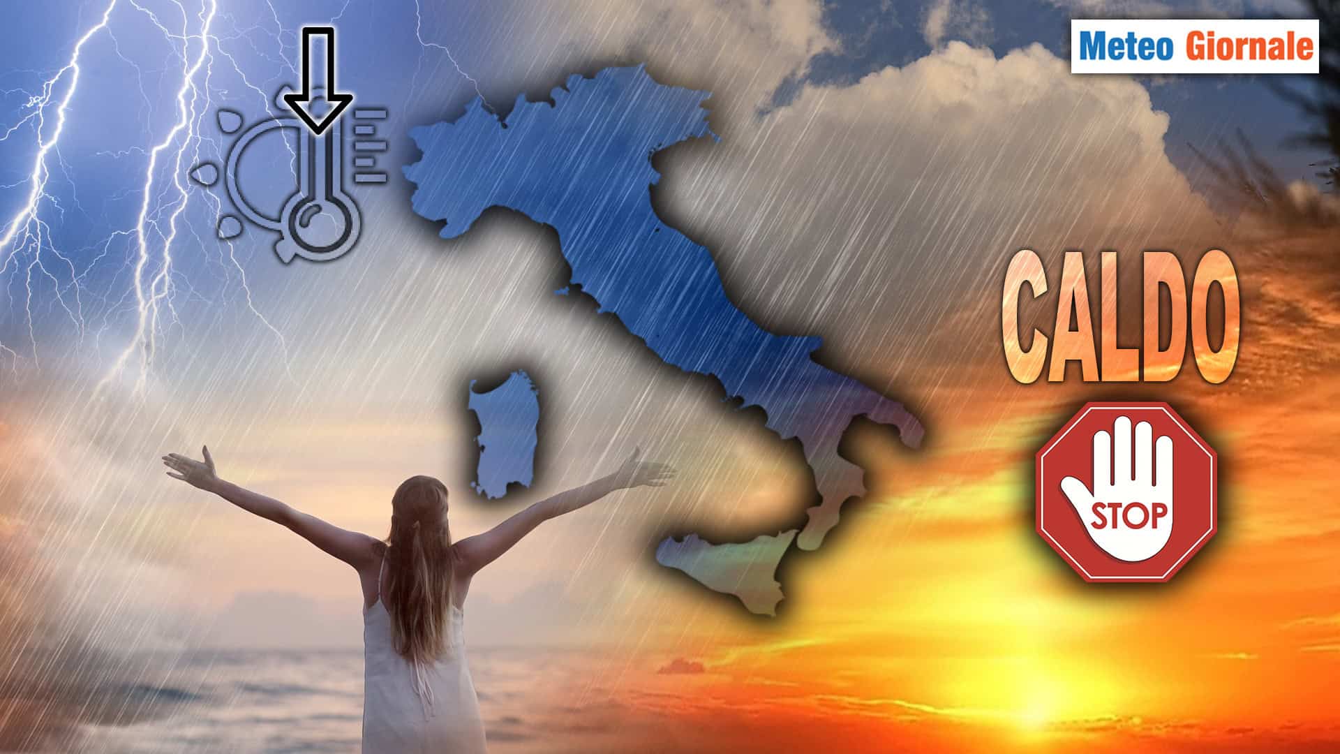 IMPORTANTI aggiornamenti meteo sulla fine del caldo