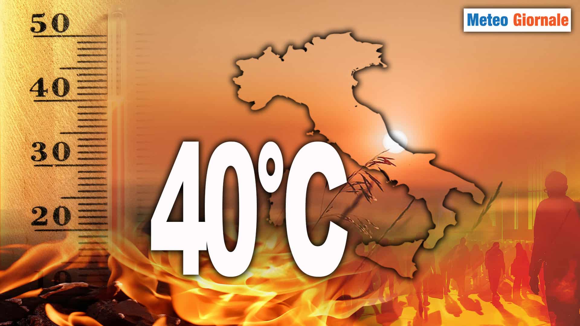 40 GRADI DIFFUSI: una nuova realtà meteo