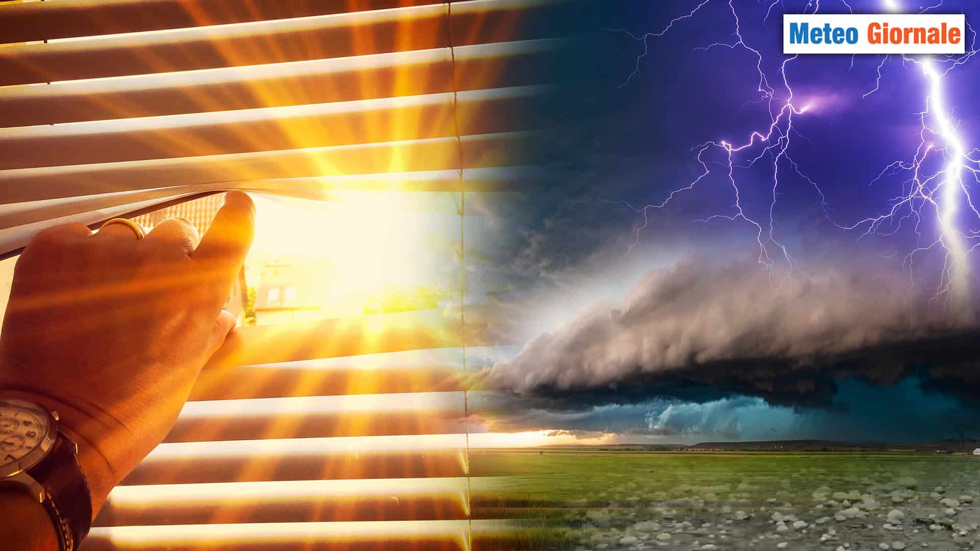 Sempre la stessa storia METEO: dal caldo atroce ai temporali esagerati