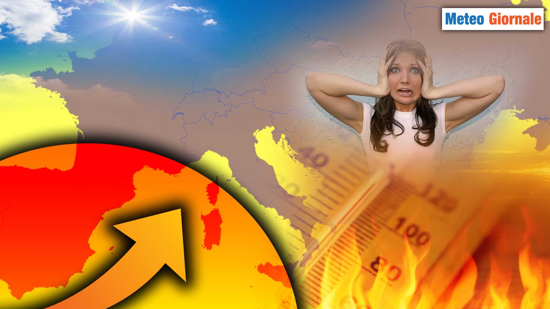 METEO 15 giorni, ennesima ondata di CALDO dell’Estate