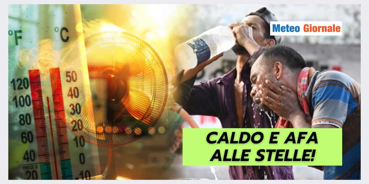 AFA ALLE STELLE, un pericolo meteo costante