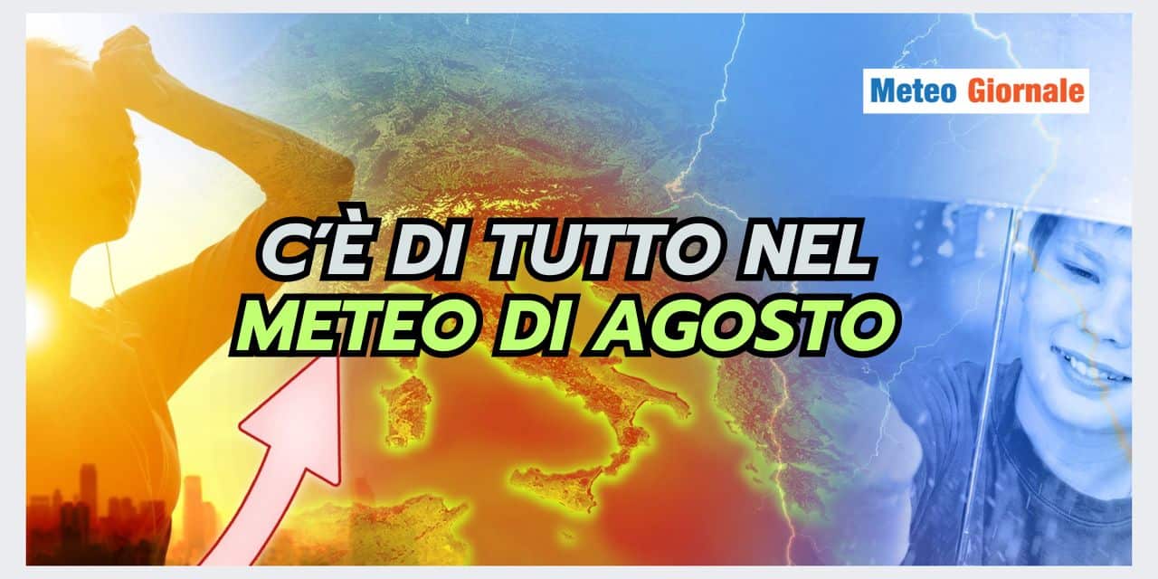 Caldo estremo, temporali e mari roventi: c'è di tutto nel meteo