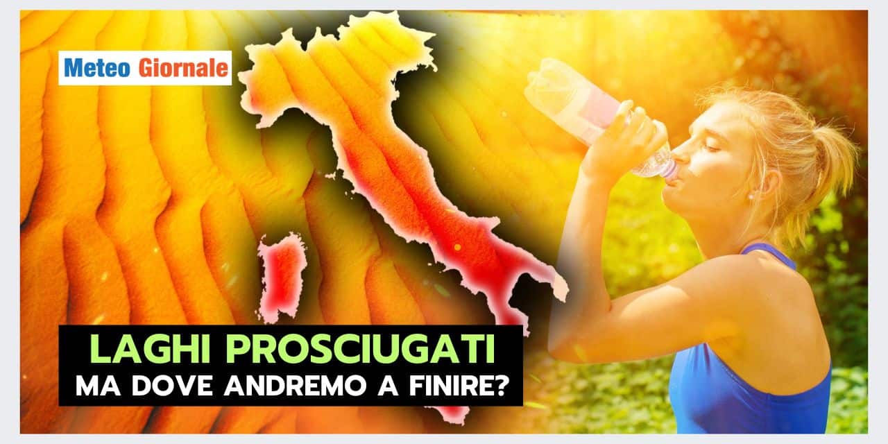LAGHI PROSCIUGATI in Sicilia, una catastrofe meteo senza precedenti