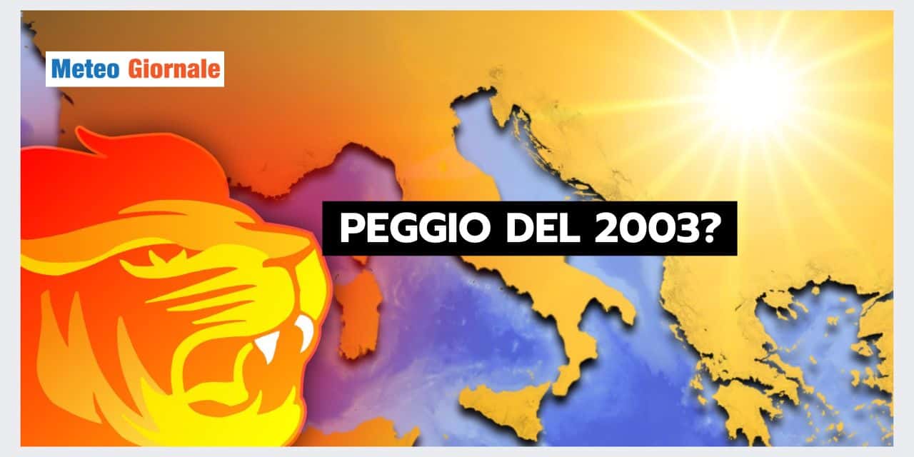 Agosto 2024 vs 2003: un confronto meteo (im)possibile