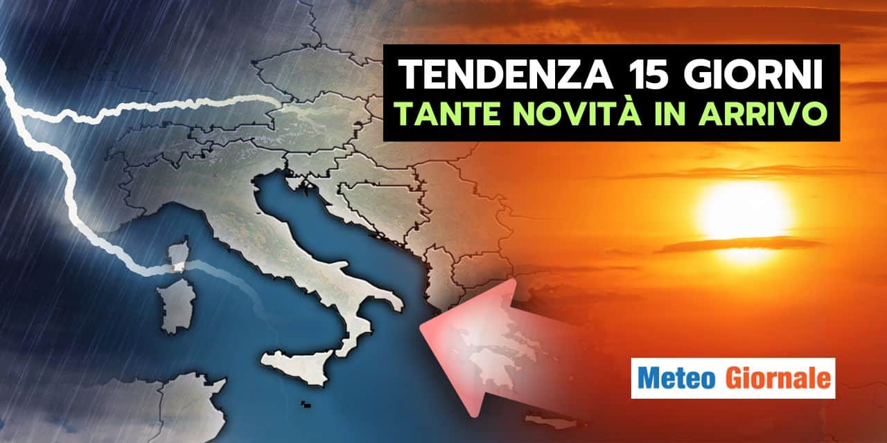 Tendenza meteo inizio Settembre: cosa aspettarsi