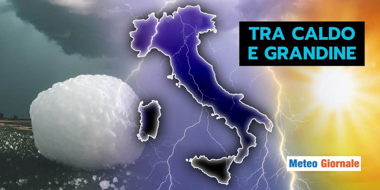 Evoluzione meteo: Alta Pressione e temporali violenti, i dettagli