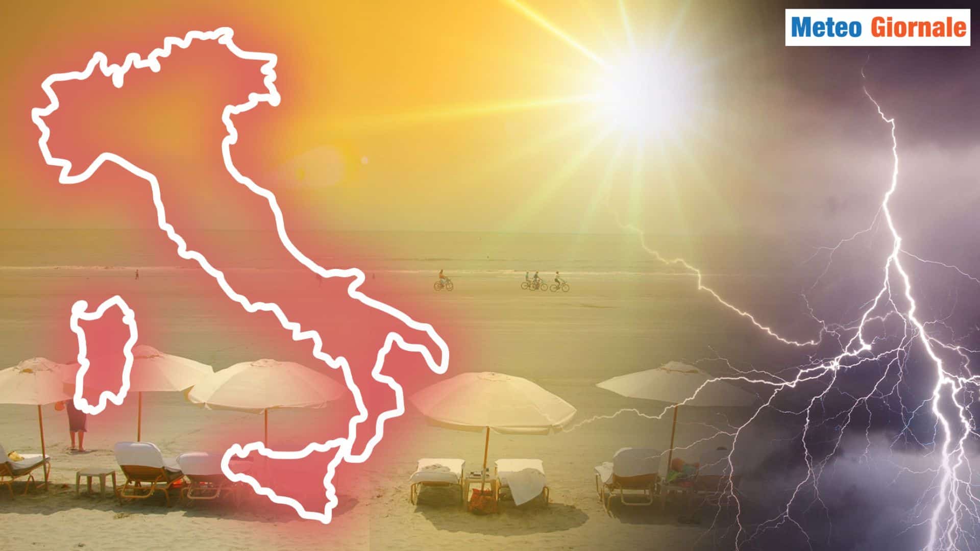 Week-End ancora ESTIVO con CALDO, ma anche qualche TEMPORALE