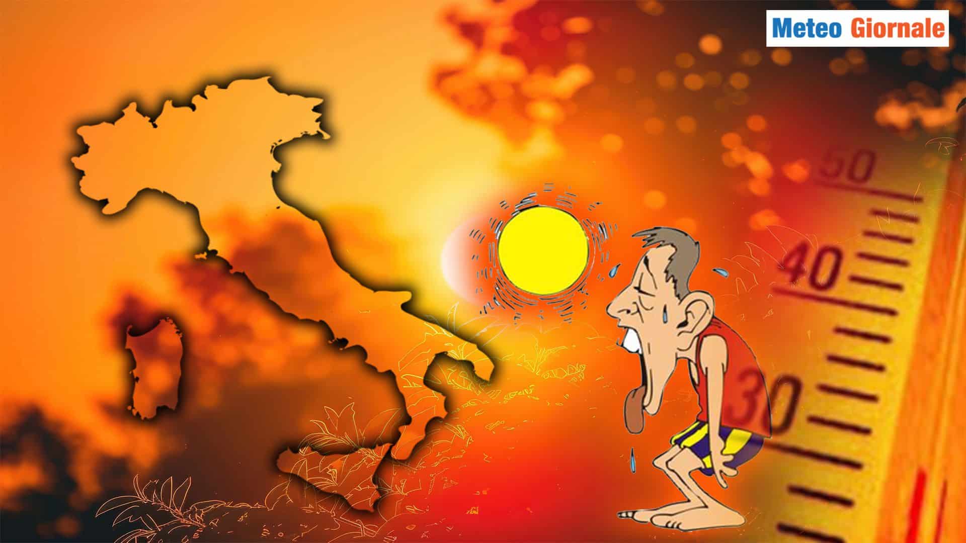 Meteo di tutto AGOSTO: dire il più insopportabile