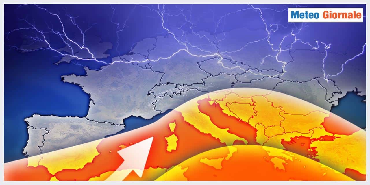 Meteo: vortice verso il Sud, ma l'anticiclone africano tornerà presto