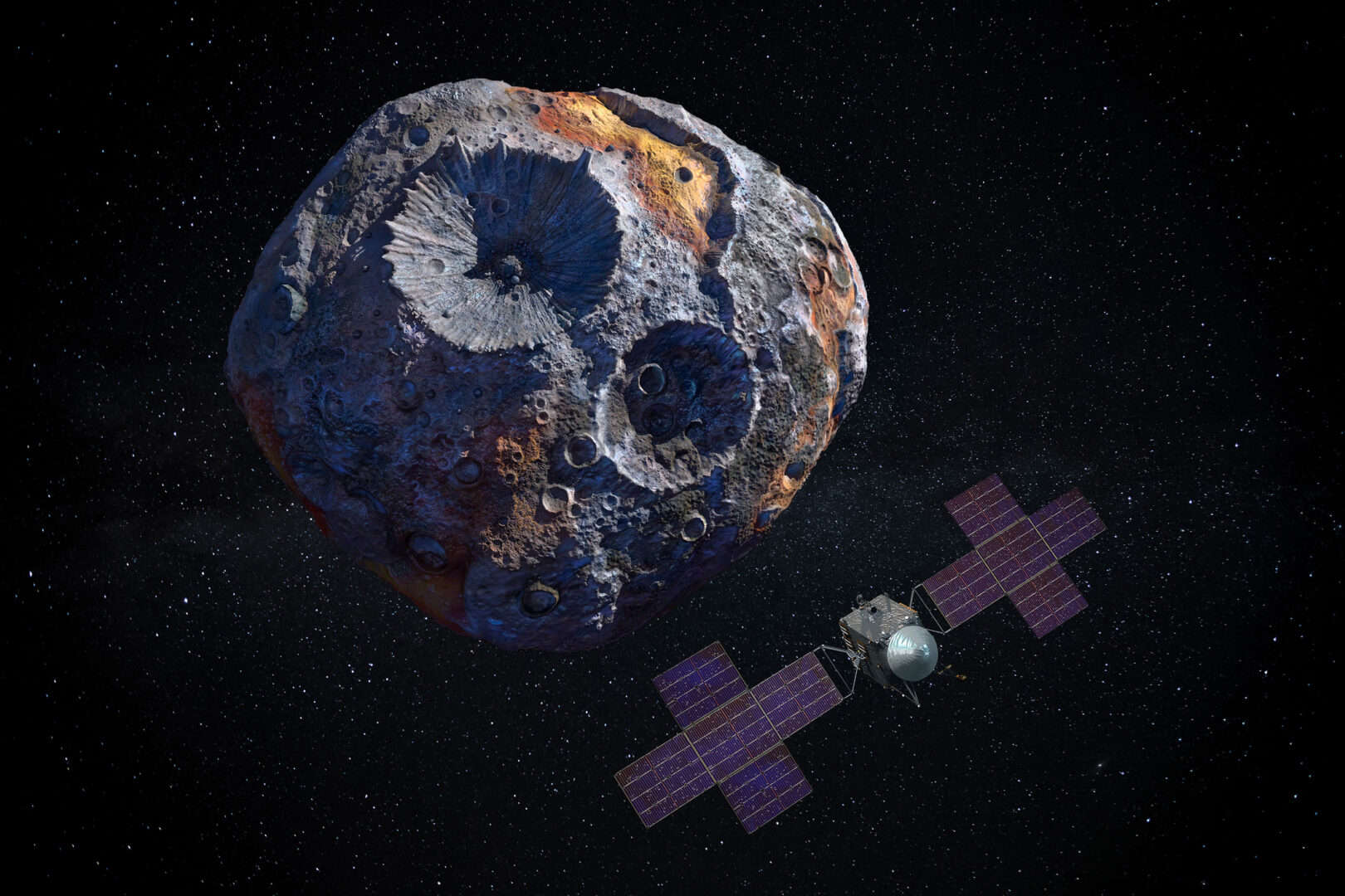 Telescopio Webb scopre indizi di idratazione sull’asteroide Psyche