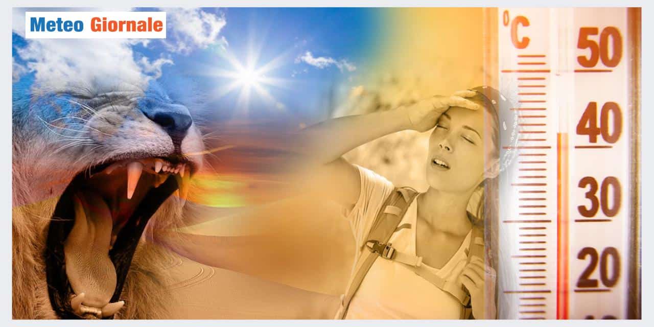 Meteo WEEK-END temperature prossime ai 40°C, stop temporali