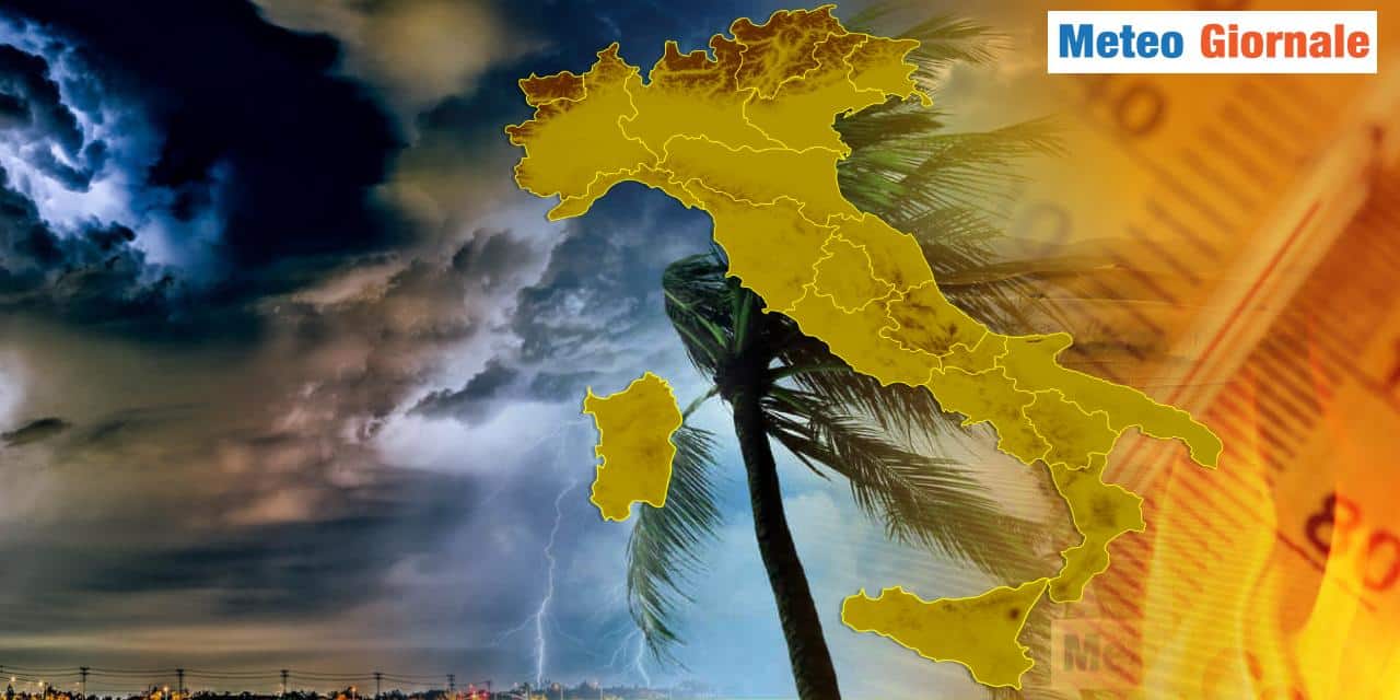 Meteo Weekend di tregua, prepariamoci ad acquazzoni e vento