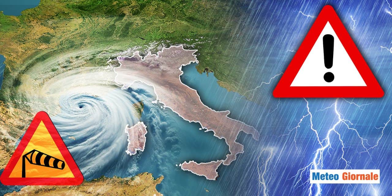 Ciclone alle porte: meteo stravolto in poche ore
