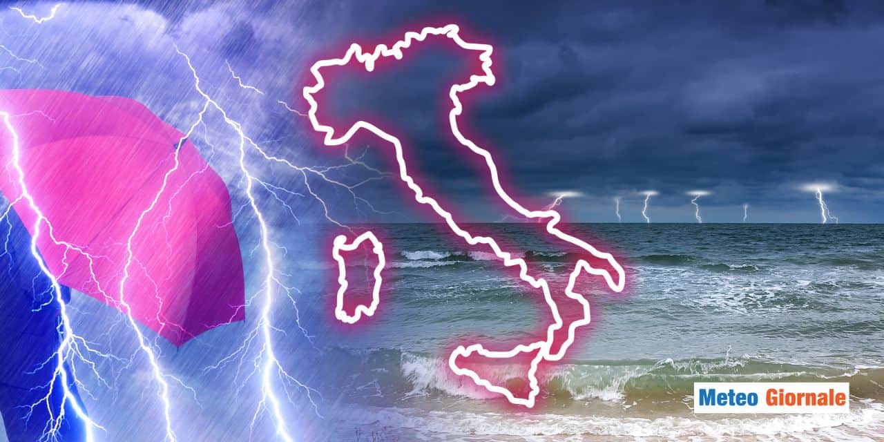 Meteo: ciclone spazza-Estate in azione, quanto durerà?