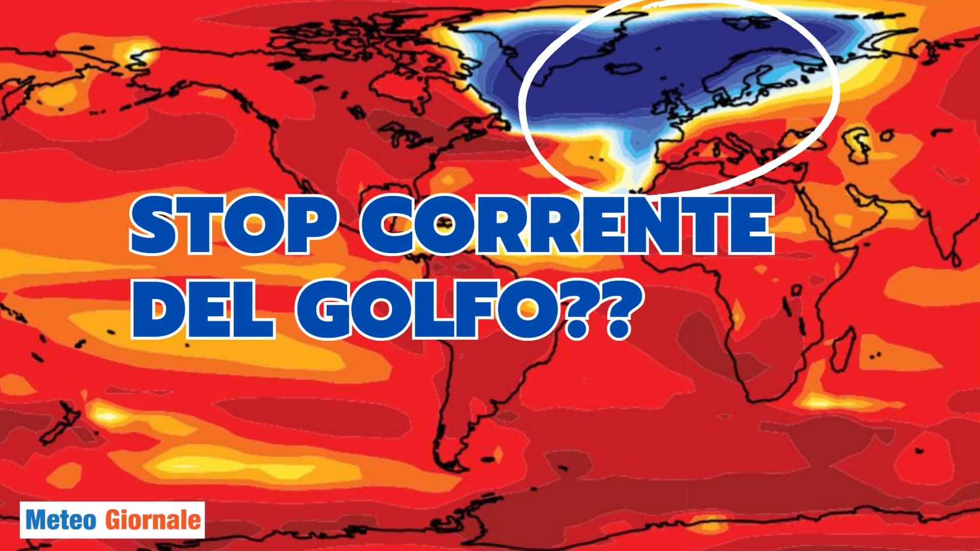 Il collasso della Corrente del Golfo entro il 2025. Meteo in Europa con neve e gelo. Cosa c’è di vero
