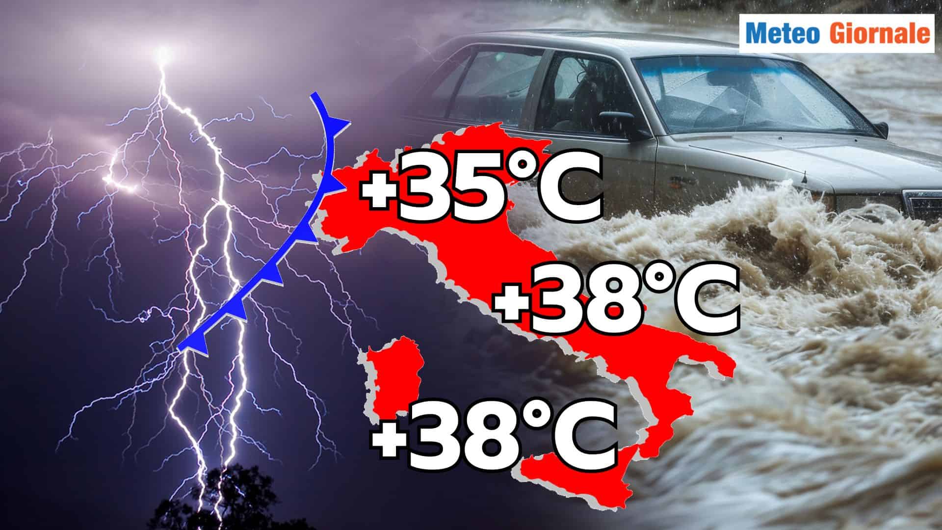 Meteo, caldo ormai fuori stagione. Escalation con temporali tropicali in varie regioni