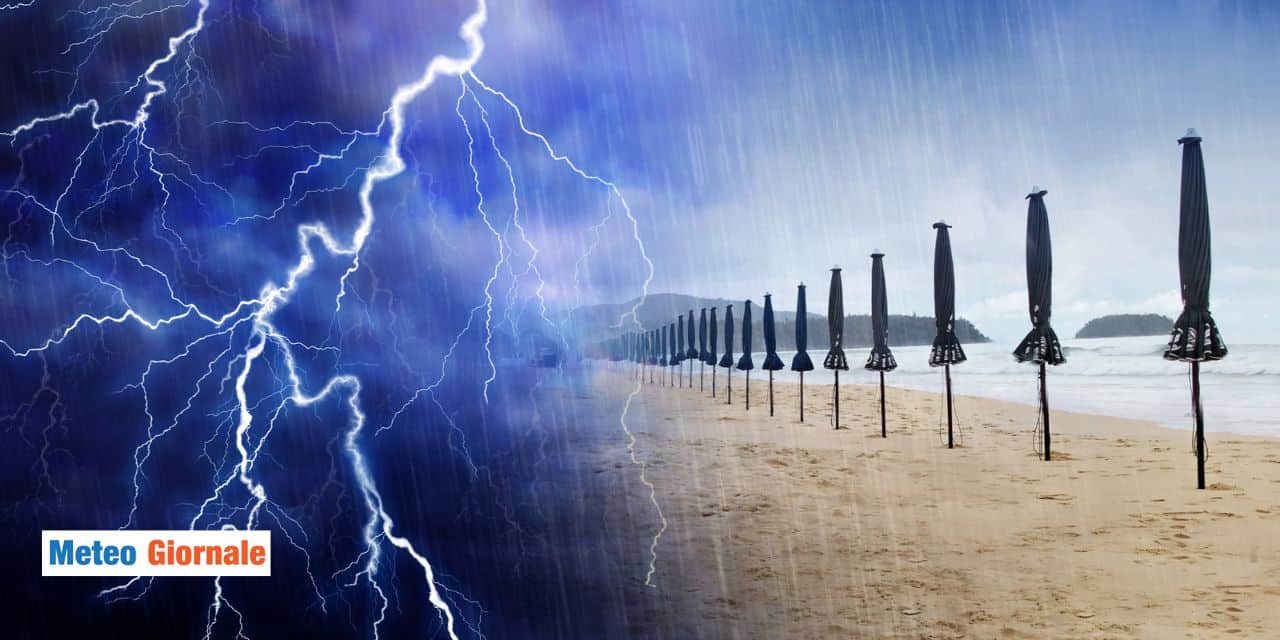 Meteo: fresco, pioggia, grandine, fine dell'afa!
