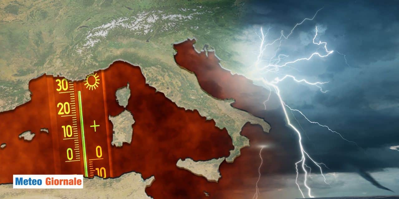 Mediterraneo come un brodo, il meteo così diventa estremo