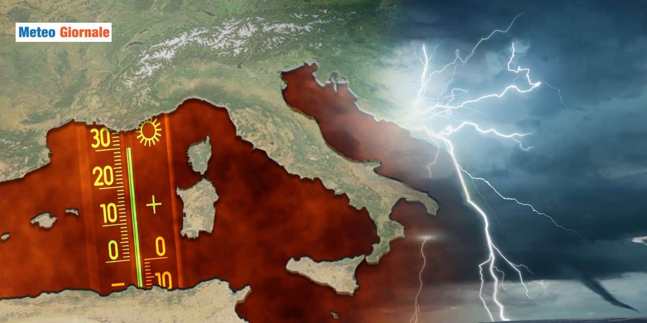 Meteo: il Mediterraneo ribolle, grossi guai in vista