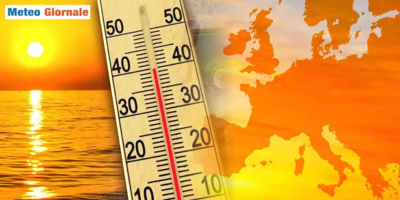 Calore incredibile sul Mediterraneo