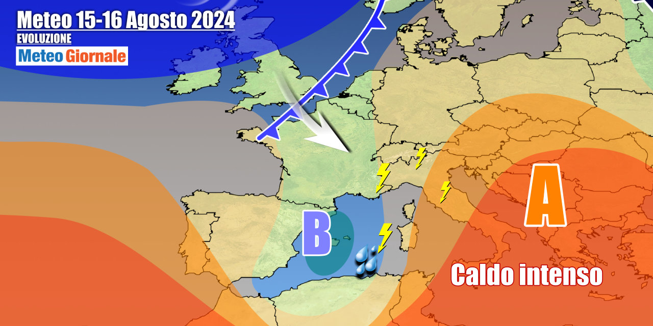 Tiempo en Italia: entre calor y primeras tormentas, después de Ferragosto la tregua thumbnail