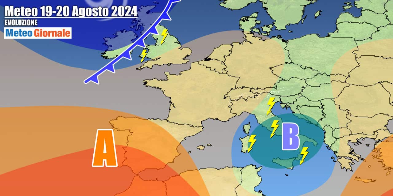 Meteo Italia: imminente burrasca con nubifragi, poi torna l’Estate