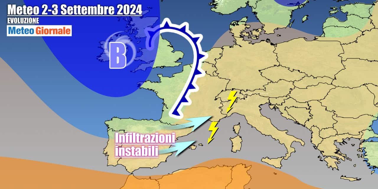 Meteo Italia: caldo all’apice, più temporali ad inizio settimana